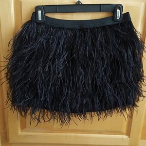 Cute Intermix feather skirt alert!!***